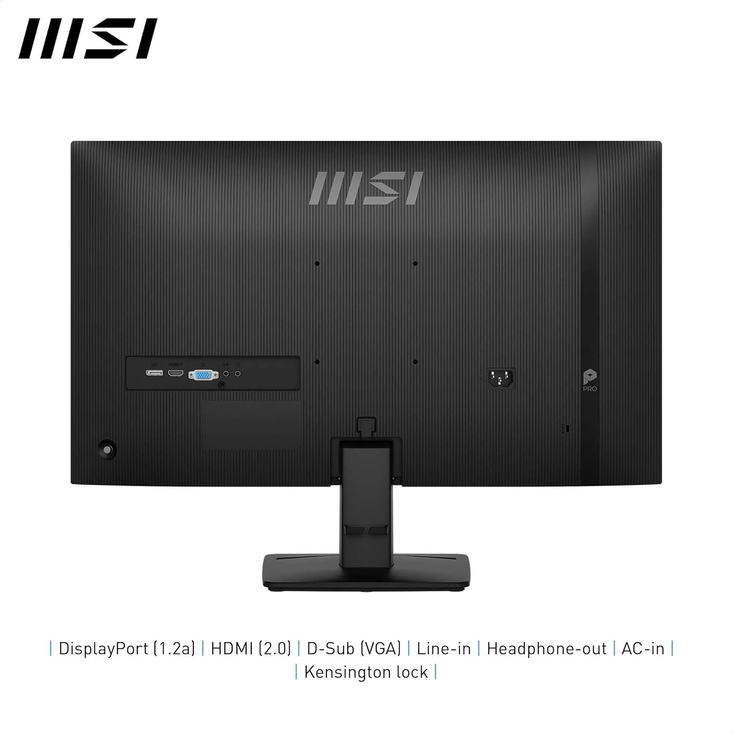 MSI Pro MP275 E2  27″ 1ms 120Hz Adaptive-Sync IPS FHD Monitör