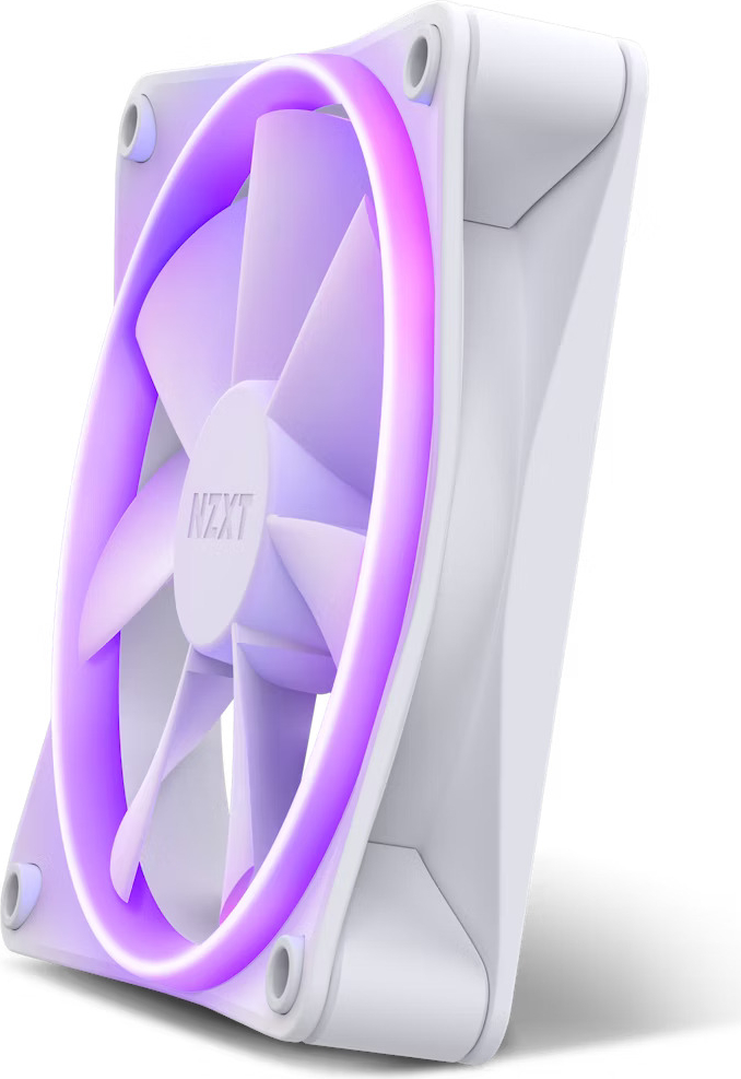 NZXT F120 Series RGB RF-R12SF-W1 1x120mm RGB Beyaz Kasa Fanı 