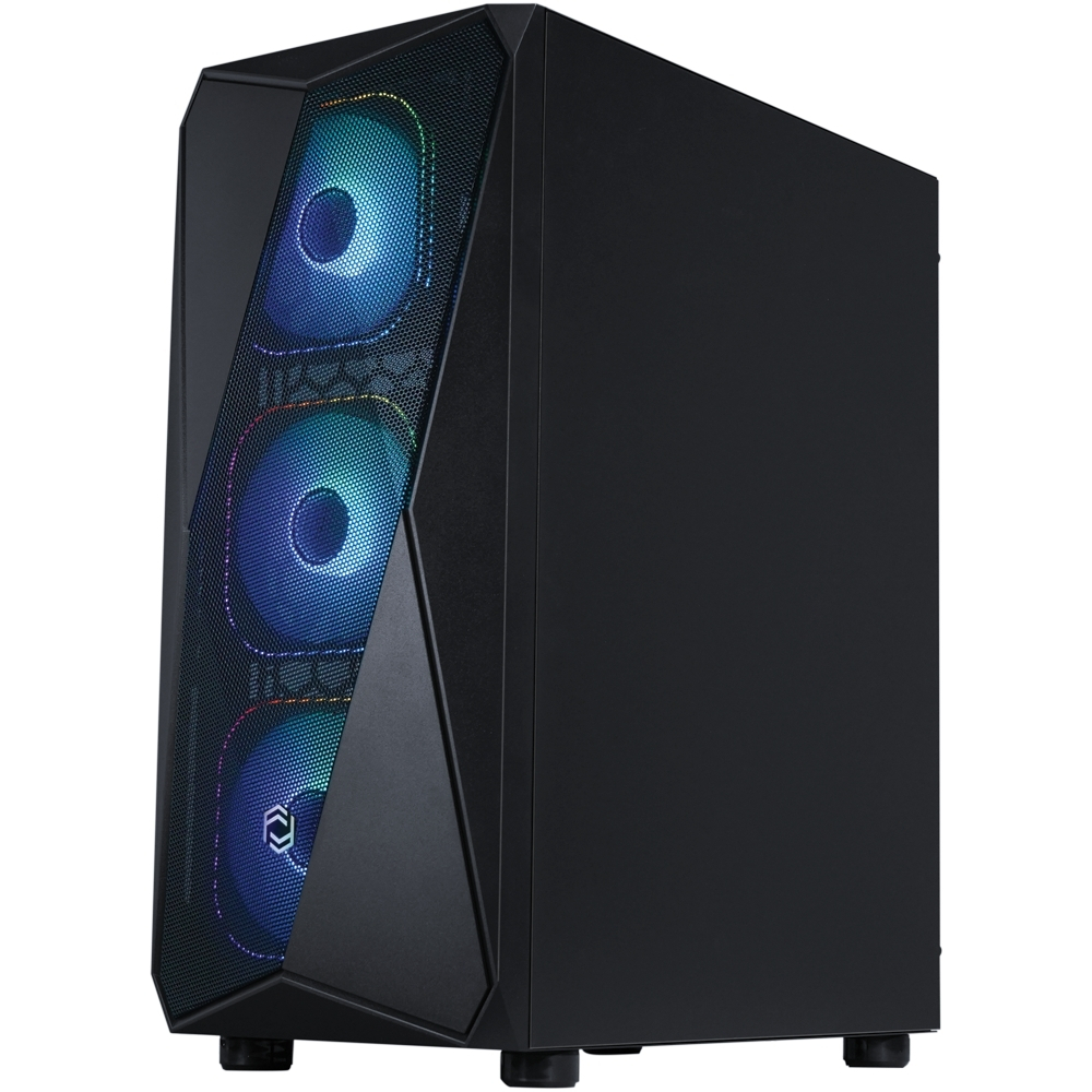 Frisby FX-100 600W 80+ 4xARGB FAN Mid Tower Siyah Gaming Kasa