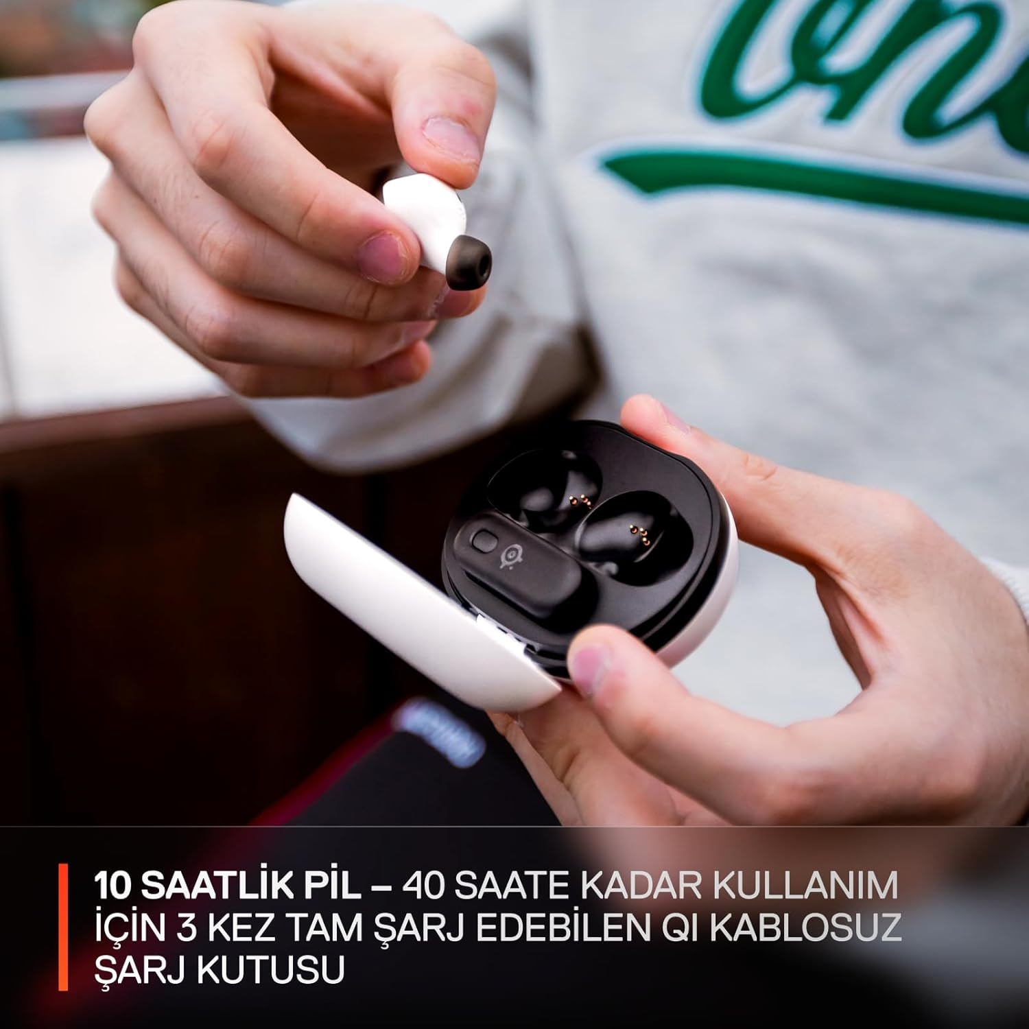 SteelSeries Arctis GameBuds Beyaz SSH61682 Gaming Kulaklığı