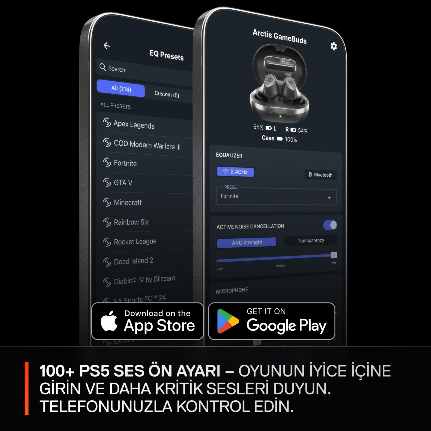 SteelSeries Arctis GameBuds Beyaz SSH61682 Gaming Kulaklığı