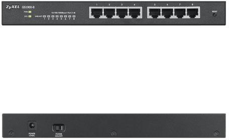 Zyxel GS1900-8 V2 8 Port 8x10/100/1000 Yönetilebilir Switch
