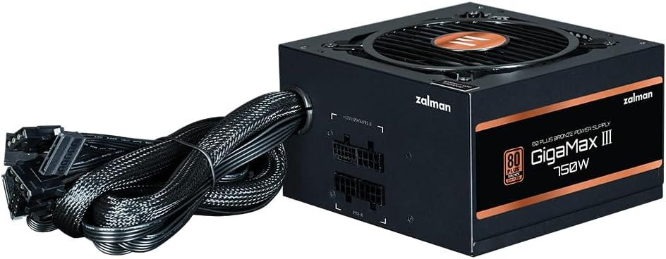 Zalman GıgamaxIII ZM750-GV3 750W 80+ Bronze Power Supply