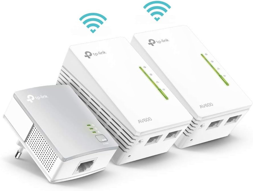 Tp-Link TL-WPA4220T  300 Mbps AV600  Powerline Adaptör