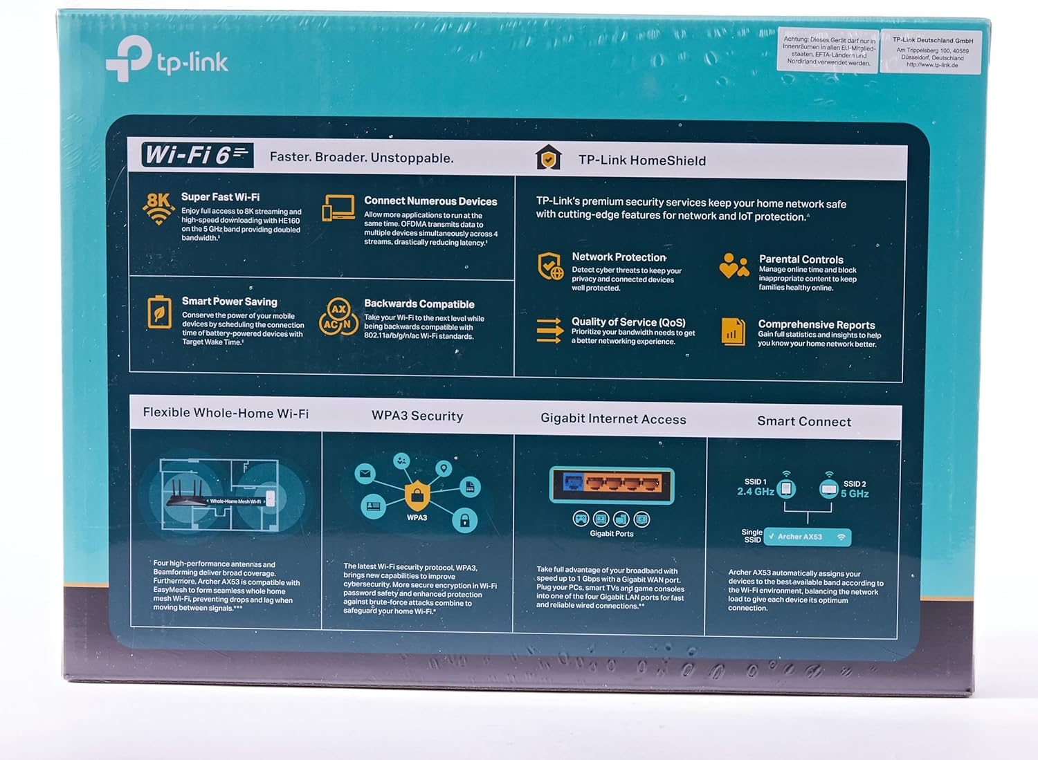 TP-Link Archer AX53 AX 3000 Mbps Wi-Fi 6 Router