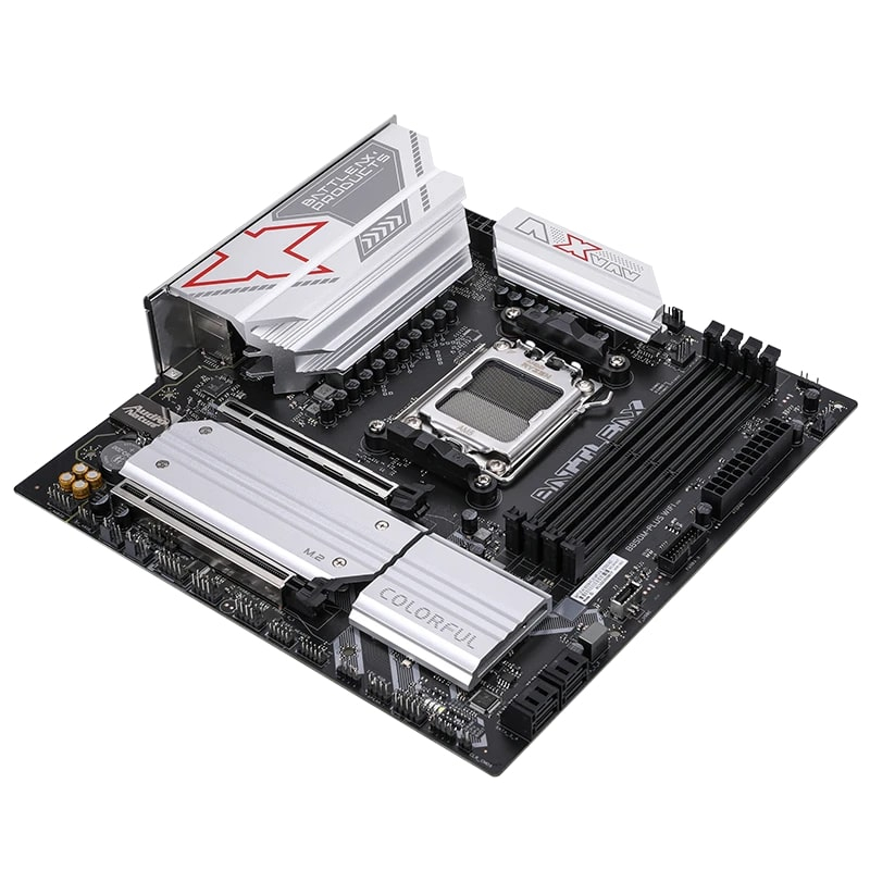 COLORFUL BATTLE-AX B850M-PLUS WIFI V14 DDR5 7600MHz mATX AM5 Gaming (Oyuncu) Anakart