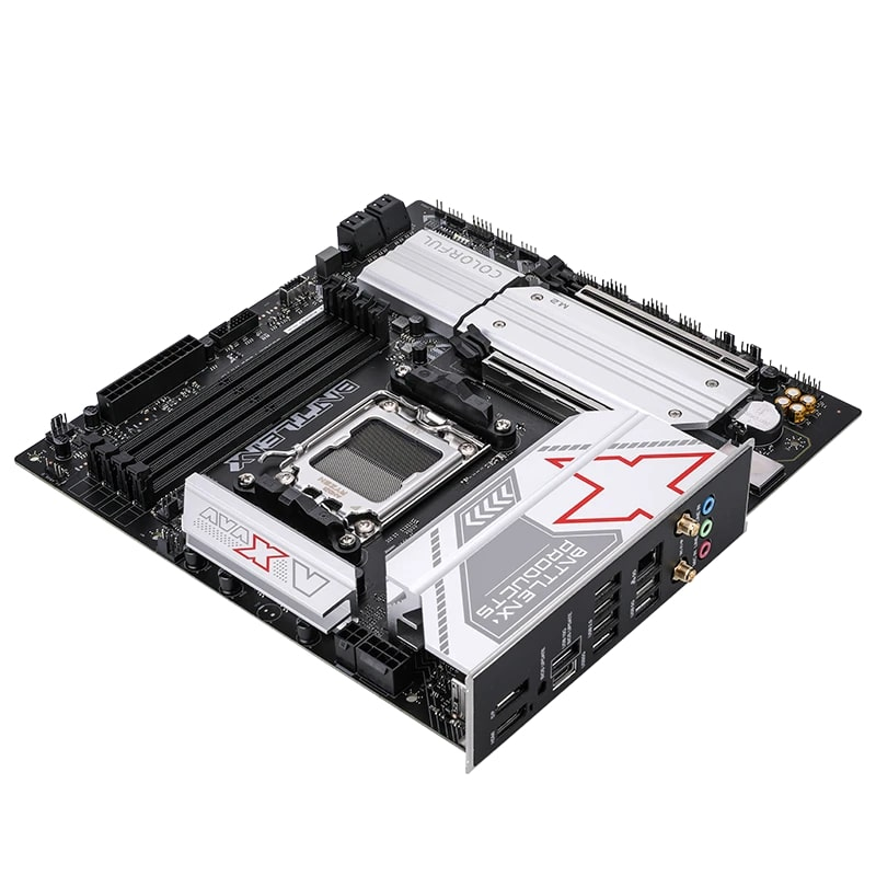 COLORFUL BATTLE-AX B850M-PLUS WIFI V14 DDR5 7600MHz mATX AM5 Gaming (Oyuncu) Anakart