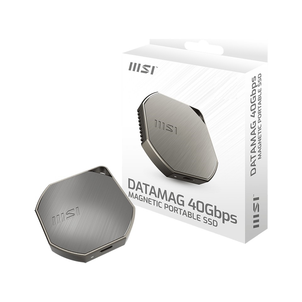 MSI DATAMAG 40GBPS USB4 GEN3x2 1TB Harici SSD