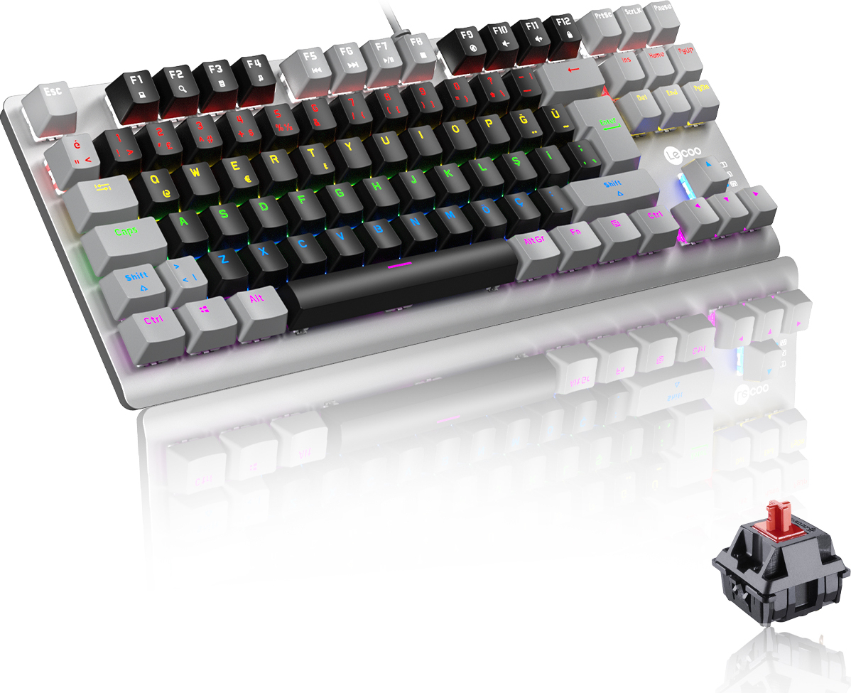 Lenovo Lecoo GK304 Siyah Mekanik Klavye