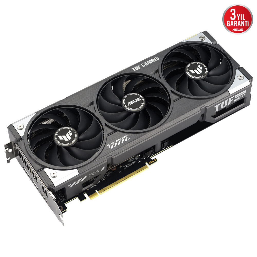 ASUS TUF Gaming AMD Radeon RX 9060XT 16GB TUF-RX9060XT-O16G-GAMING GDDR6 128Bit DX12 Gaming Ekran Kartı