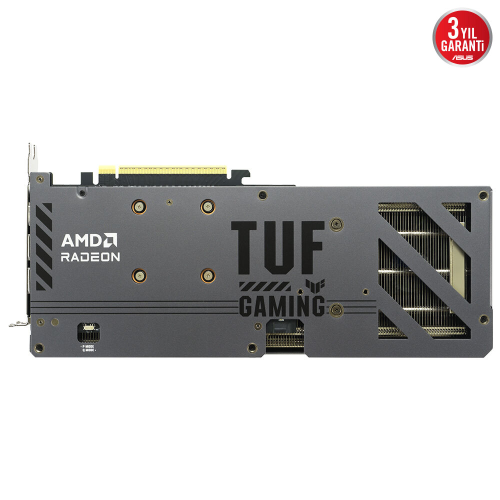 ASUS TUF Gaming AMD Radeon RX 9060XT 16GB TUF-RX9060XT-O16G-GAMING GDDR6 128Bit DX12 Gaming Ekran Kartı