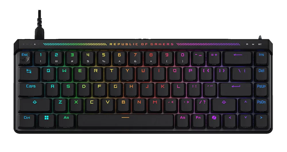 ASUS ROG Falchion Ace HFX ROG HFX PBT Manyetik Switch RGB İngilizce Mekanik Gaming Klavye