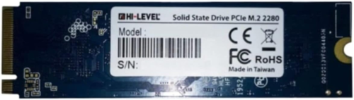 Hi-Level M2PCIeSSD2280/1T 1TB 3300/3100MB/s NVMe M.2 SSD Disk