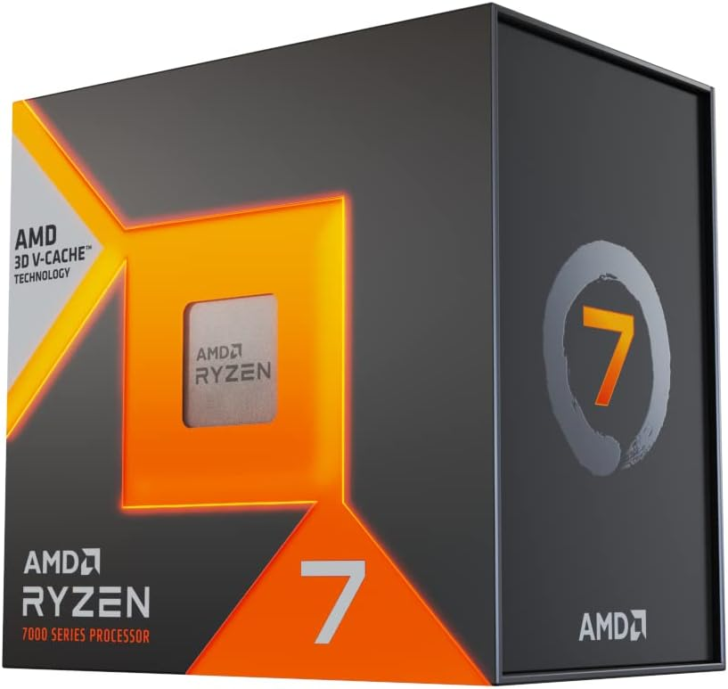 AMD Ryzen 7 7800X3D 4.20GHz 8 Çekirdek 96MB Önbellek Soket AM5 Box İşlemci