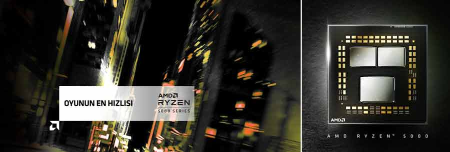 AMD Ryzen 5 5600 3.50GHz 6 Çekirdek 35MB Önbellek Soket AM4 Tray İşlemci (Fansız)