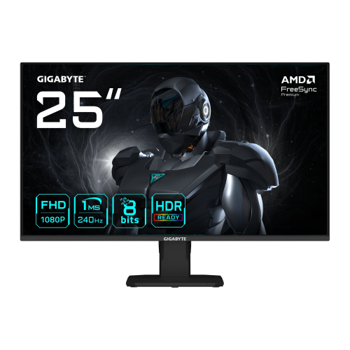 GIGABYTE 24.5″ GS25F2A 240Hz 1Ms HDMI DisplayPort Adaptive-Sync SS IPS Full HD Gaming Monitör