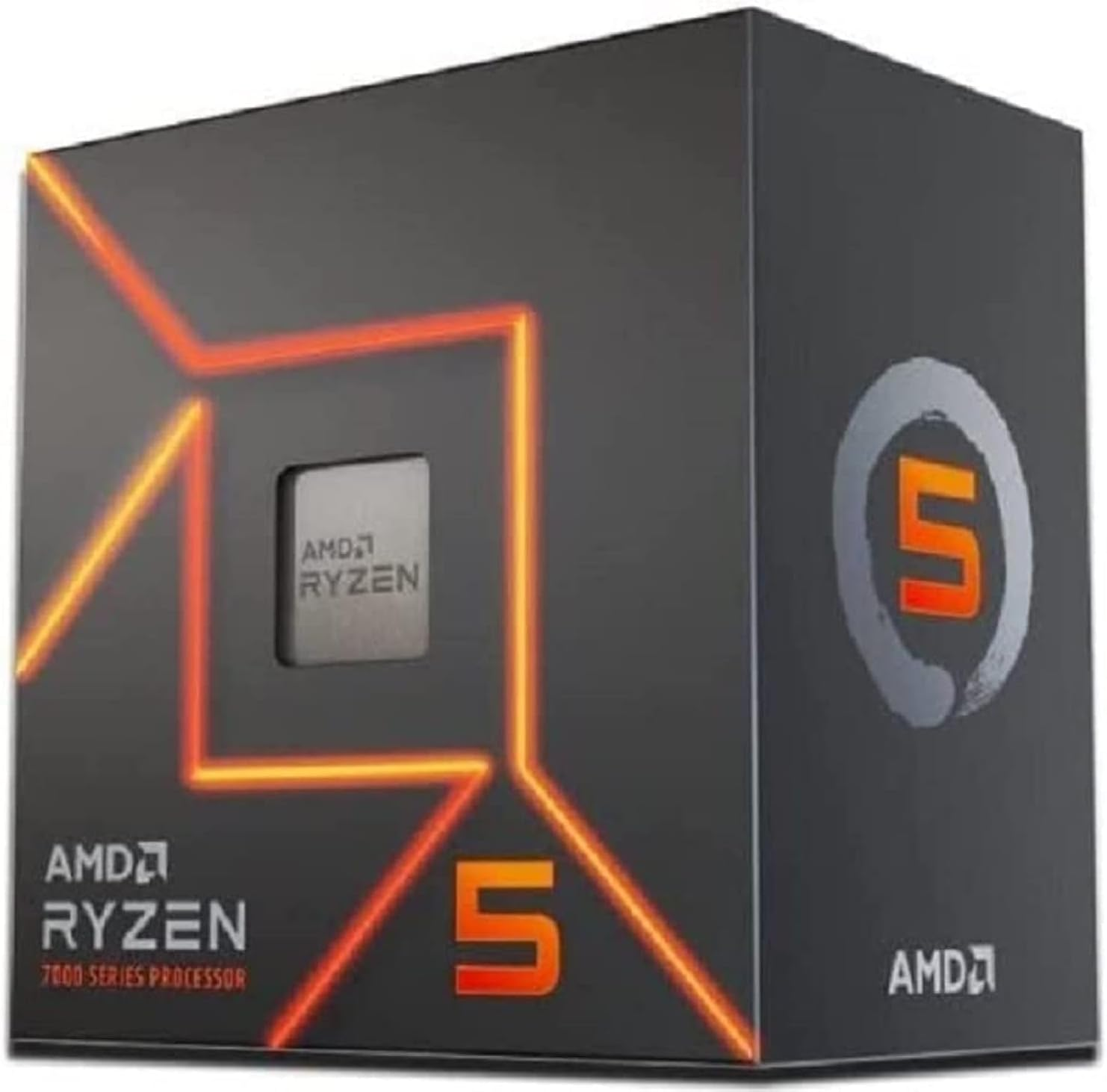 AMD Ryzen 5 7600 3.80GHz 6 Çekirdek 38MB Önbellek Soket AM5 Tray İşlemci