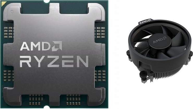 AMD Ryzen 5 7500F 3.70GHz 6 Çekirdek 32MB Önbellek Soket AM5 MPK İşlemci