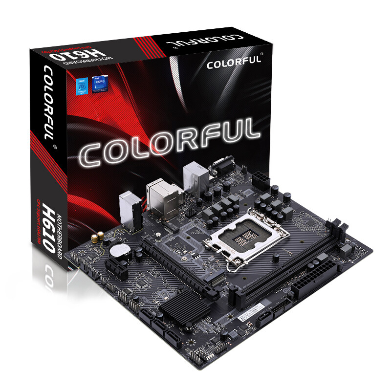 COLORFUL H610M-E M.2 V20 DDR4 3200MHz mATX Anakart
