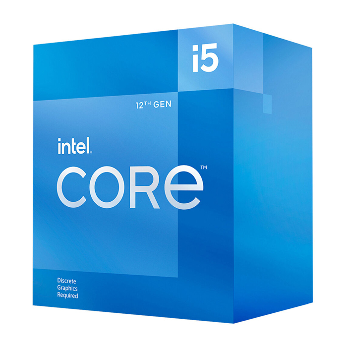 Intel Core i5-12400F 2.50GHz 6 Çekirdek 18MB L3 Önbellek Soket 1700 İşlemci