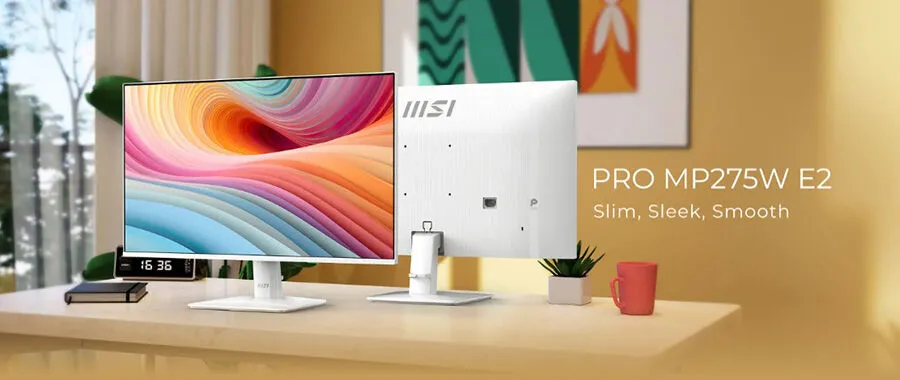 MSI Pro MP275W E2 27″ 120Hz 1ms FHD Flat IPS Adaptive-Sync Monitör