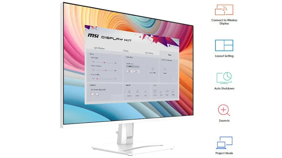 MSI Pro MP275W E2 27″ 120Hz 1ms FHD Flat IPS Adaptive-Sync Monitör