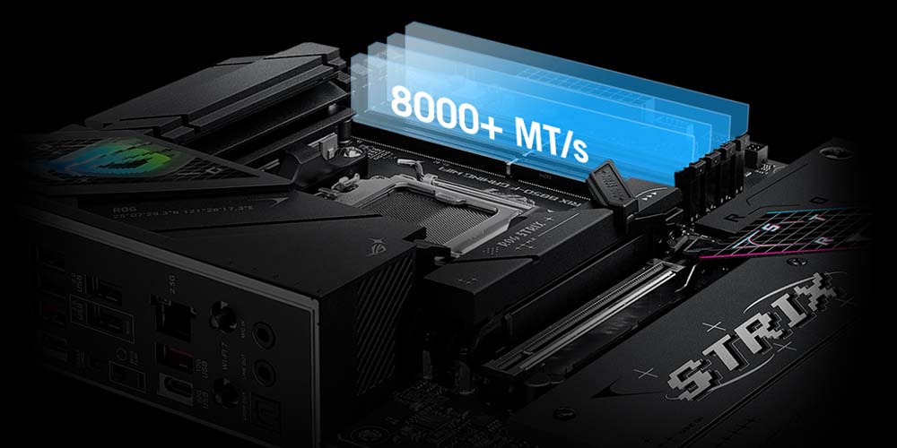 ASUS ROG STRIX B850-F GAMING WIFI AMD B850 Soket AM5 DDR5 8000+(OC)MHz ATX Gaming (Oyuncu) Anakart