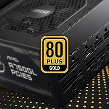 MSI MAG A750GL PCIE5 750W 80+ Gold Full Modüler Power Supply