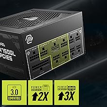 MSI MAG A750GL PCIE5 750W 80+ Gold Full Modüler Power Supply