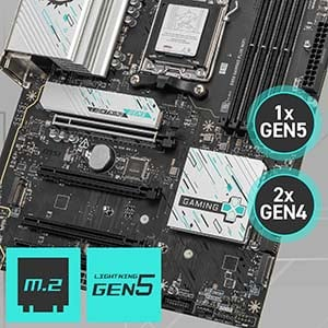 MSI B850 GAMING PLUS WIFI AM5 DDR5 8200(OC)Mhz ATX Gaming (Oyuncu) Anakart