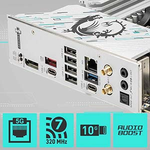 MSI B850 GAMING PLUS WIFI AM5 DDR5 8200(OC)Mhz ATX Gaming (Oyuncu) Anakart