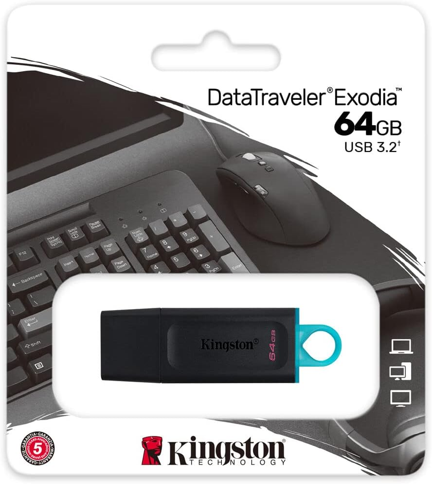 Kingston Data Traveler Exodia DTX/64GB  Flash Bellek