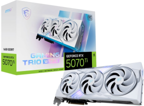 MSI GeForce RTX 5070Ti 16GB GAMING TRIO OC WHITE GDDR7 256Bit DX12 Gaming (Oyuncu) Ekran Kartı
