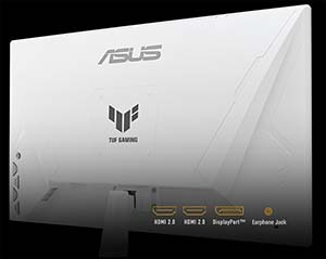 ASUS TUF Gaming  VG249Q3A-W 23.8″ 1ms 180Hz FreeSync IPS Full HD Beyaz Gaming (Oyuncu) Monitör