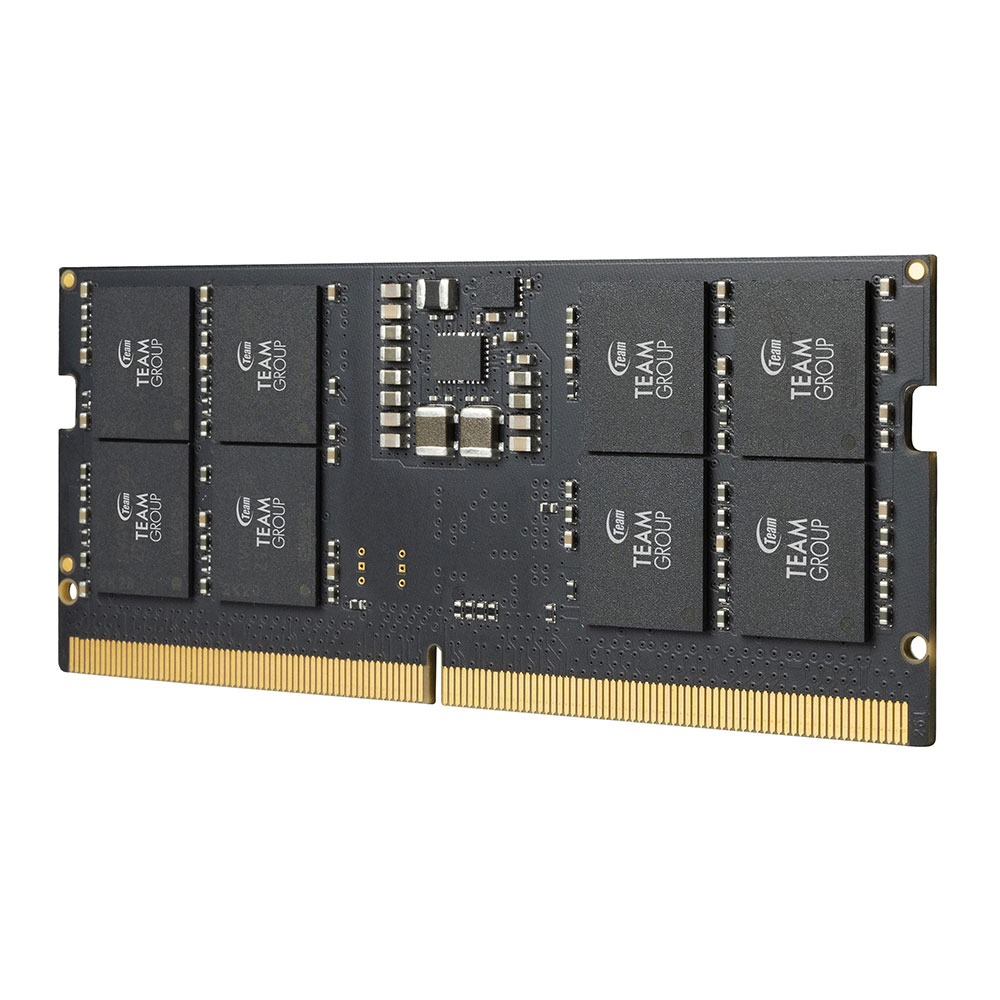 Team Elite 16GB 4800Mhz CL40 1x16GB DDR5 SODIMM Ram (TED516G4800C40D-SBK)