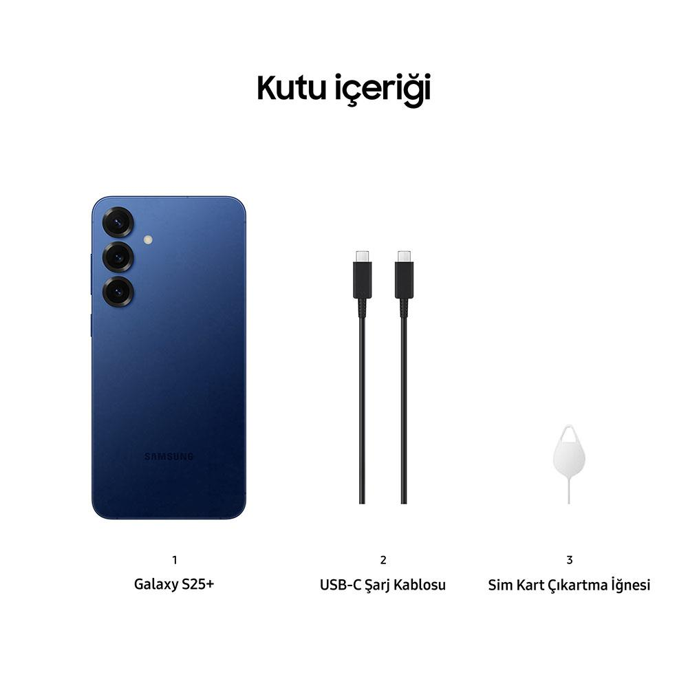Samsung Galaxy S25 Plus 256GB 12GB RAM Buz Mavisi Cep Telefonu