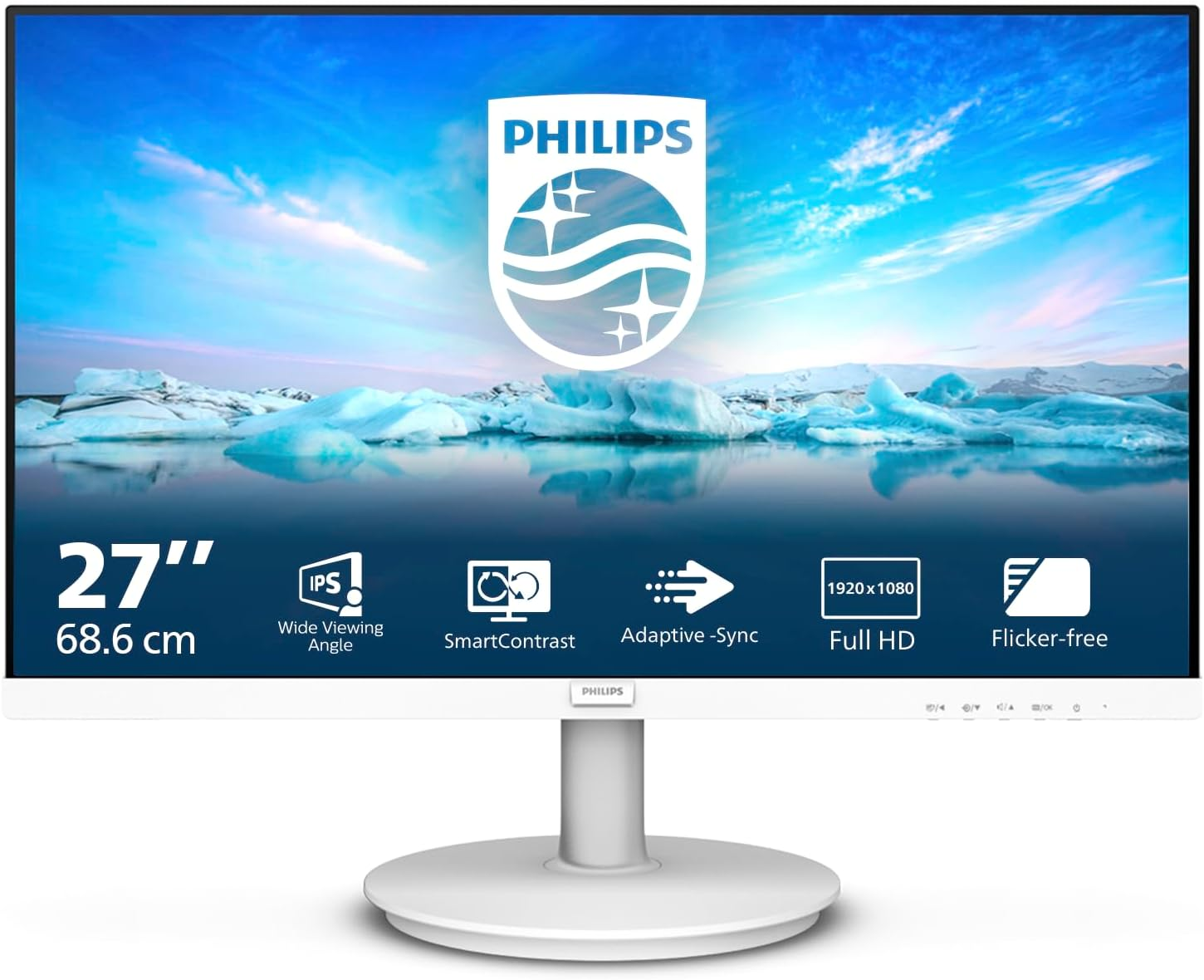 Philips 271V8AW/01 27″ 4ms 75Hz Full HD IPS Monitör