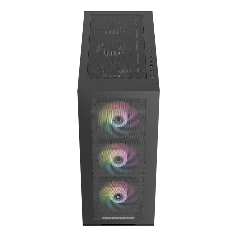 Frisby FC-9535G 650W 80+ 4x120mm RGB Fan ATX Mid-Tower Siyah Gaming Kasa