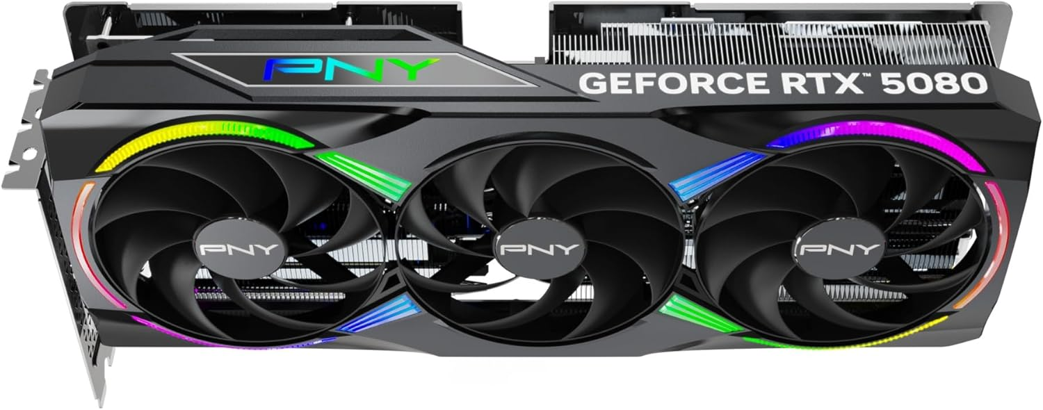 PNY GeForce RTX 5080 ARGB 16GB OC Gaming Ekran Kartı