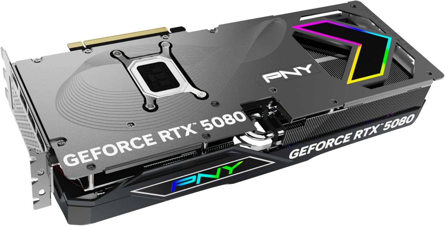 PNY GeForce RTX 5080 ARGB 16GB OC Gaming Ekran Kartı