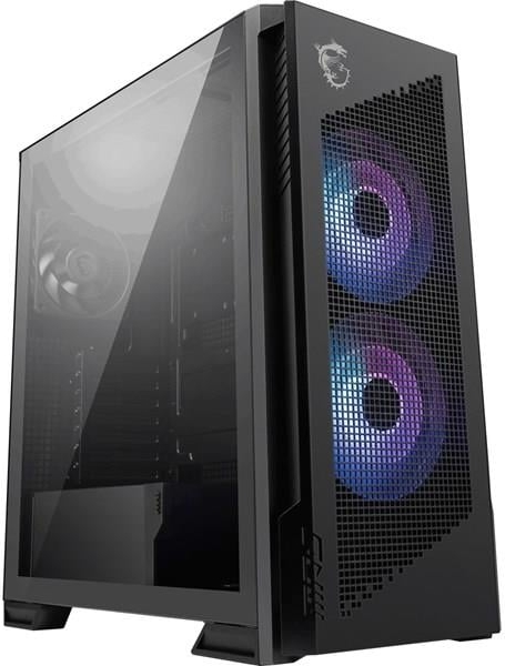 MSI MPG VELOX 300R Airflow PZ Black 3x ARGB Fan USB 3.2 ATX Tower Gaming (Oyuncu) Kasa