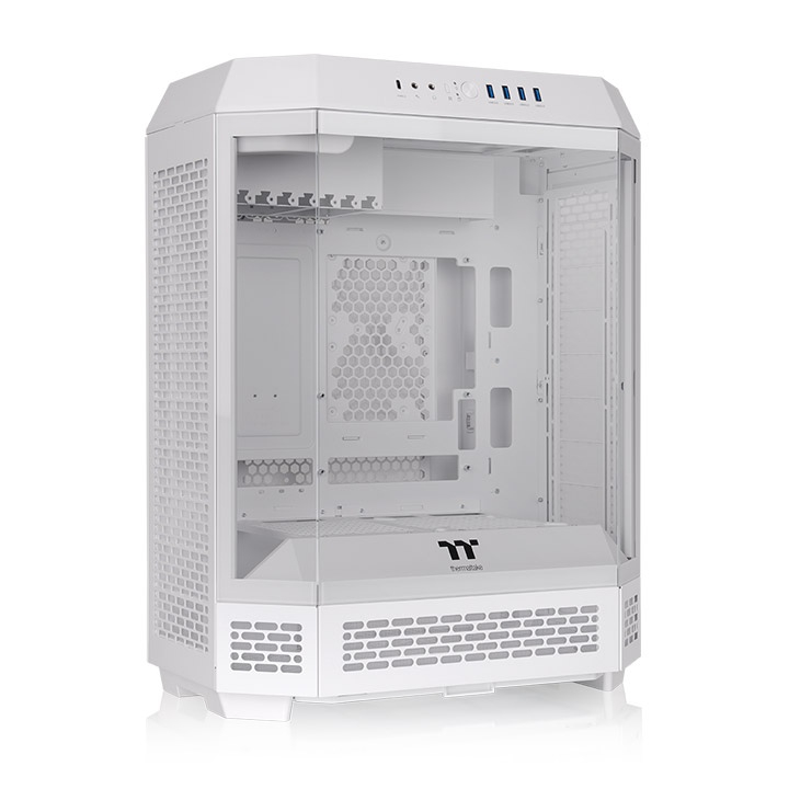 Thermaltake The Tower 600 Snow Temperli Cam USB 3.0 ATX Mid Tower Oyuncu (Gaming) Kasası