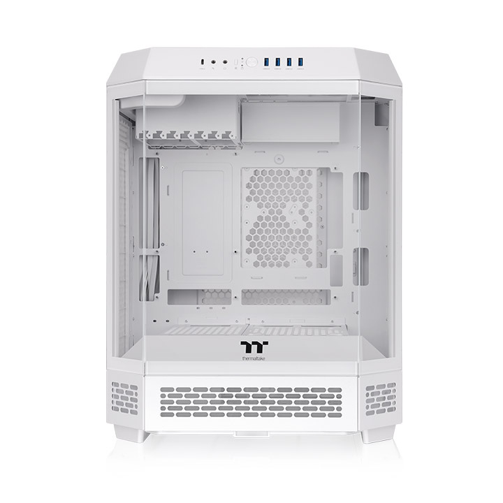 Thermaltake The Tower 600 Snow Temperli Cam USB 3.0 ATX Mid Tower Oyuncu (Gaming) Kasası