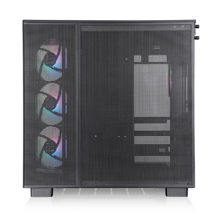Thermaltake View 380XL Temperli Cam 4X120mm USB 3.0 Siyah ARGB ATX Mid Tower Oyuncu (Gaming) Kasası