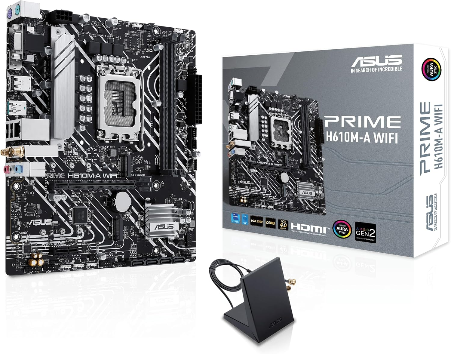 ASUS Prime H610M-A WIFI D5 Gaming Anakart