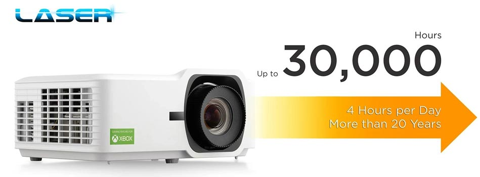 Viewsonic LX700-4K 3500NSI Lümen Lazer Projeksiyon