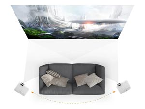 Viewsonic LX700-4K 3500NSI Lümen Lazer Projeksiyon