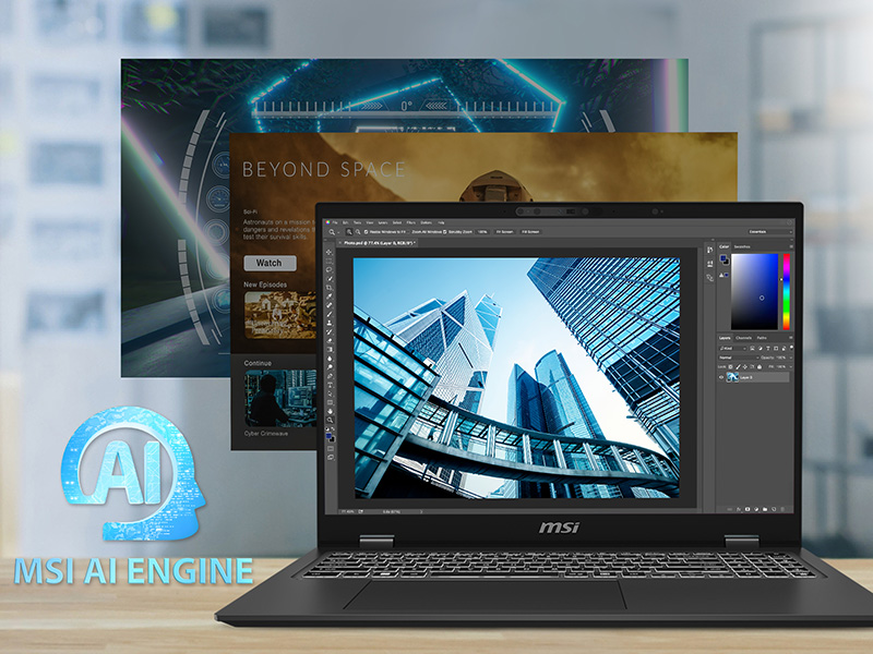 MSI Prestige 16 AI EVO B1MG-014TR Notebook