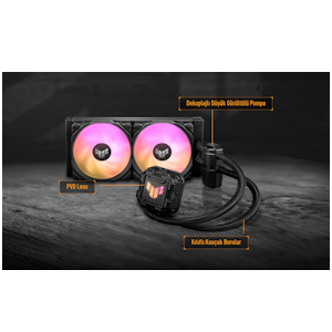 ASUS TUF Gaming LC II 240 ARGB 240mm İşlemci Sıvı Soğutucu (90RC00U1-M0UAY0)