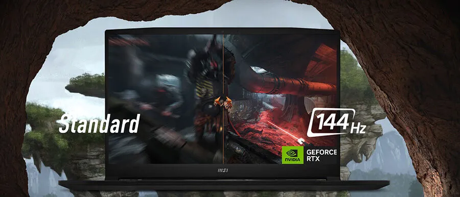 MSI Katana 17 B13VEK-1035XTR i7-13620H 17.3″; 144Hz FreeDOS Full HD  Notebook